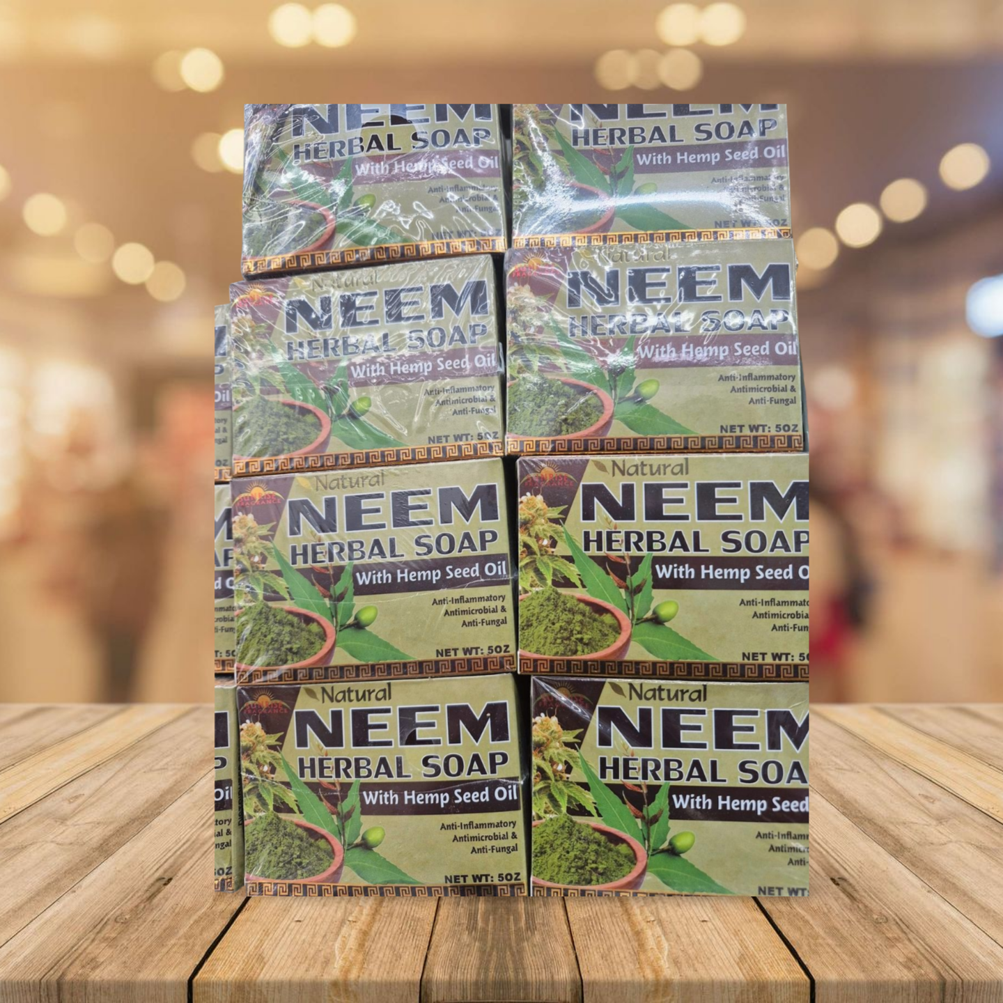 Neem & Hemp Seed Oil Soap – Clarifying, Soothing & Deeply Nourishing