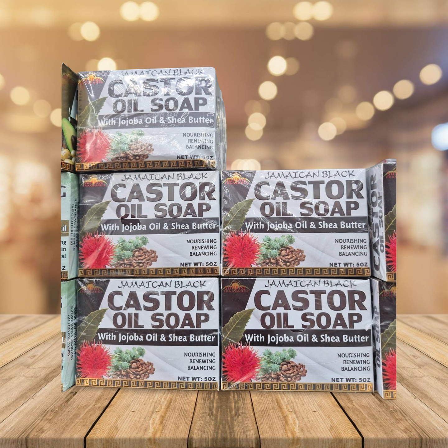 Jamaican Black Castor, Jojoba Shea Butter Soap Bar