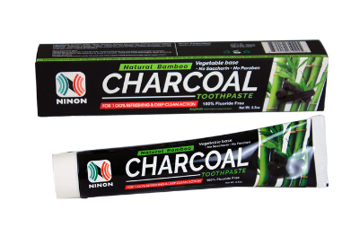 Natural Bamboo Charcoal Toothpaste -1 Tube Package