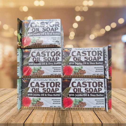 Jamaican Black Castor, Jojoba  Shea Butter Soap Bar