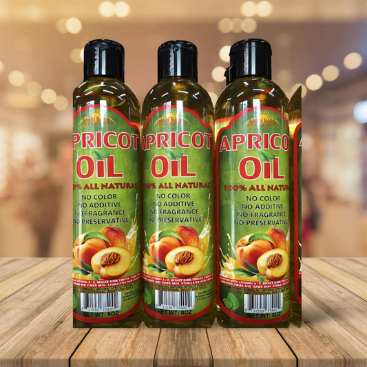 Apricot Kernel Carrier Oil -8oz Bottle