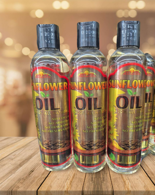 Sunflower Oil - 8oz Bottle